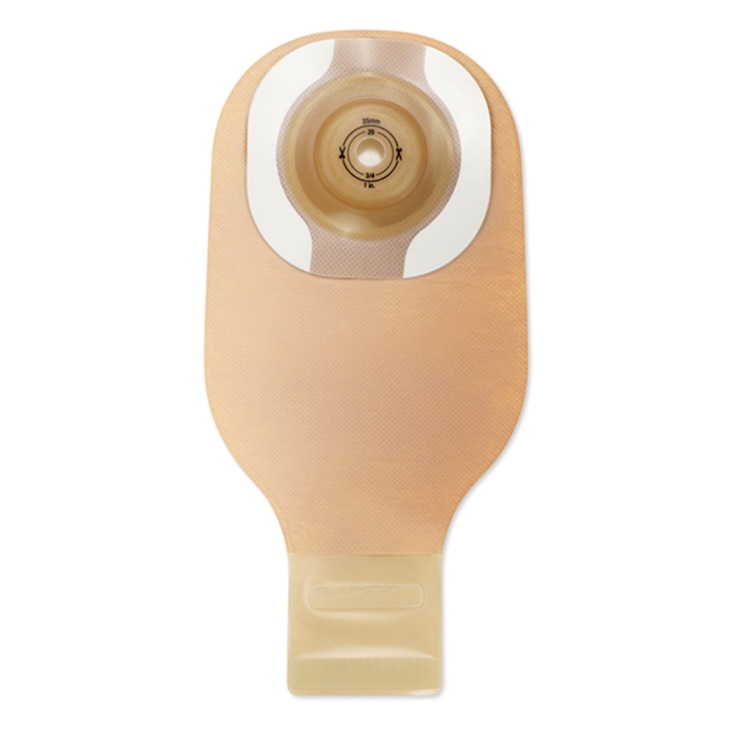 POUCH, OST DRN 1PC CERA+ CUT-T0-FIT 1" (5/BX)