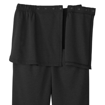 PANT, KNIT HVY WT OPEN BACK W/FLAP 3XLG
