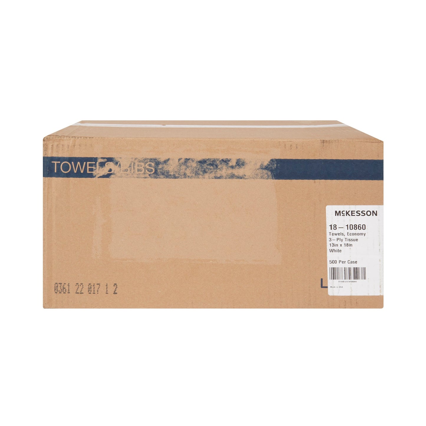 TOWEL, PRO 3PLY WHT 13X18 (500/CS)