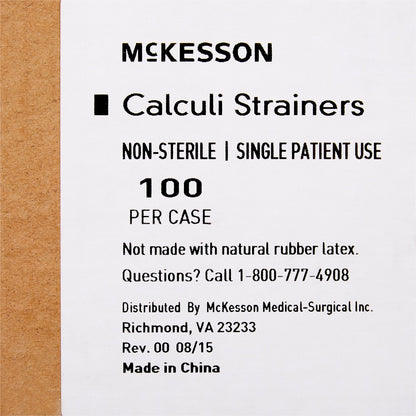 STRAINER, CALCULI LF (25/BG 4BG/CS) MGM03
