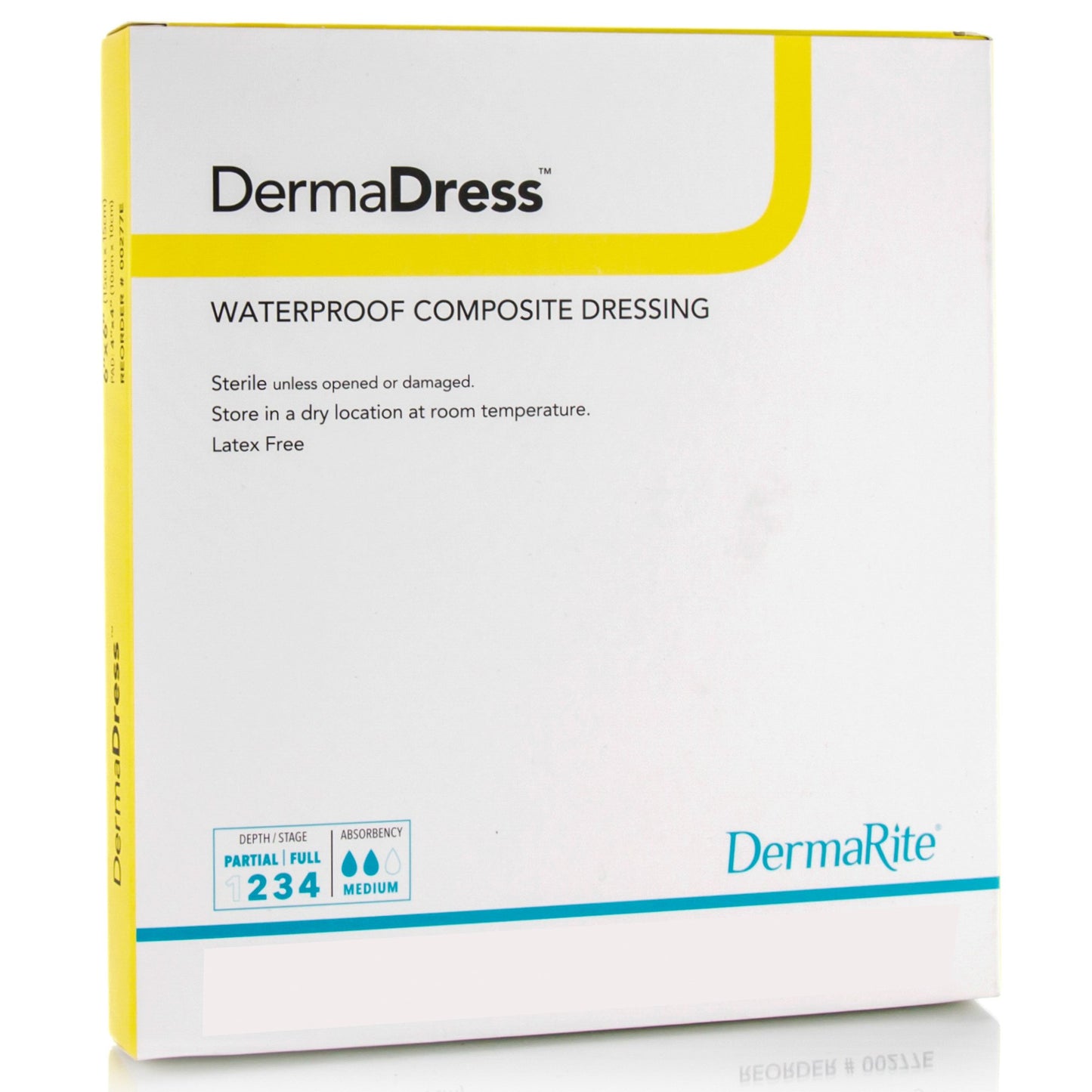 DRESSING, DERMADRESS 4"X4" (10/BX)