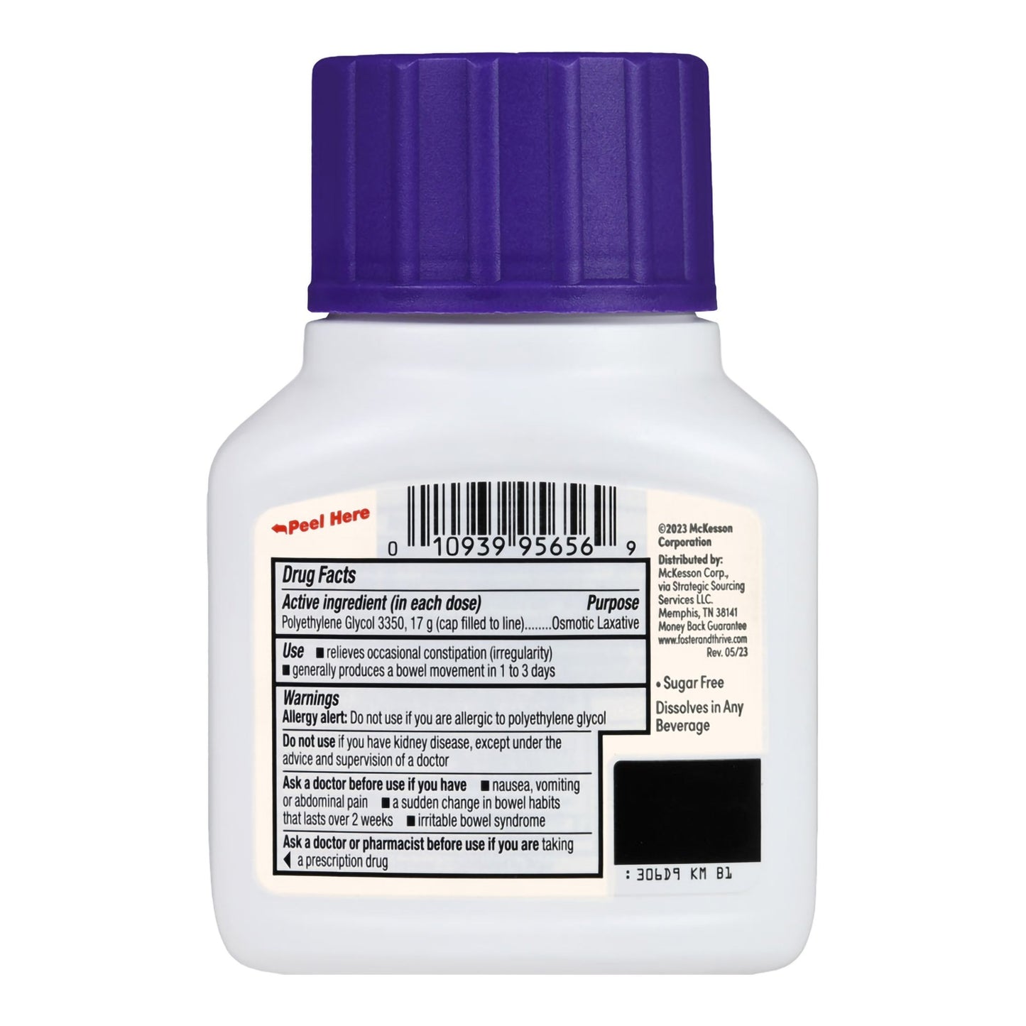 CLEARLAX PLY GLYC, PDR FT SM 17G/DOSE 4.1OZ