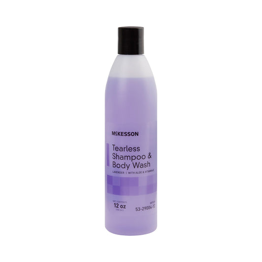 SHAMPOO. HAIR/BODY TEARLESS LAV 12OZ (24/CS)