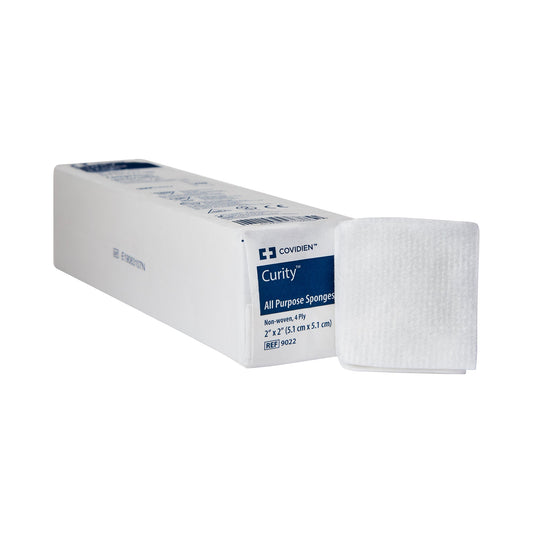 SPONGE, GAUZE CURITY 4PLY 2"X2" (200/BG 40BG/CS)