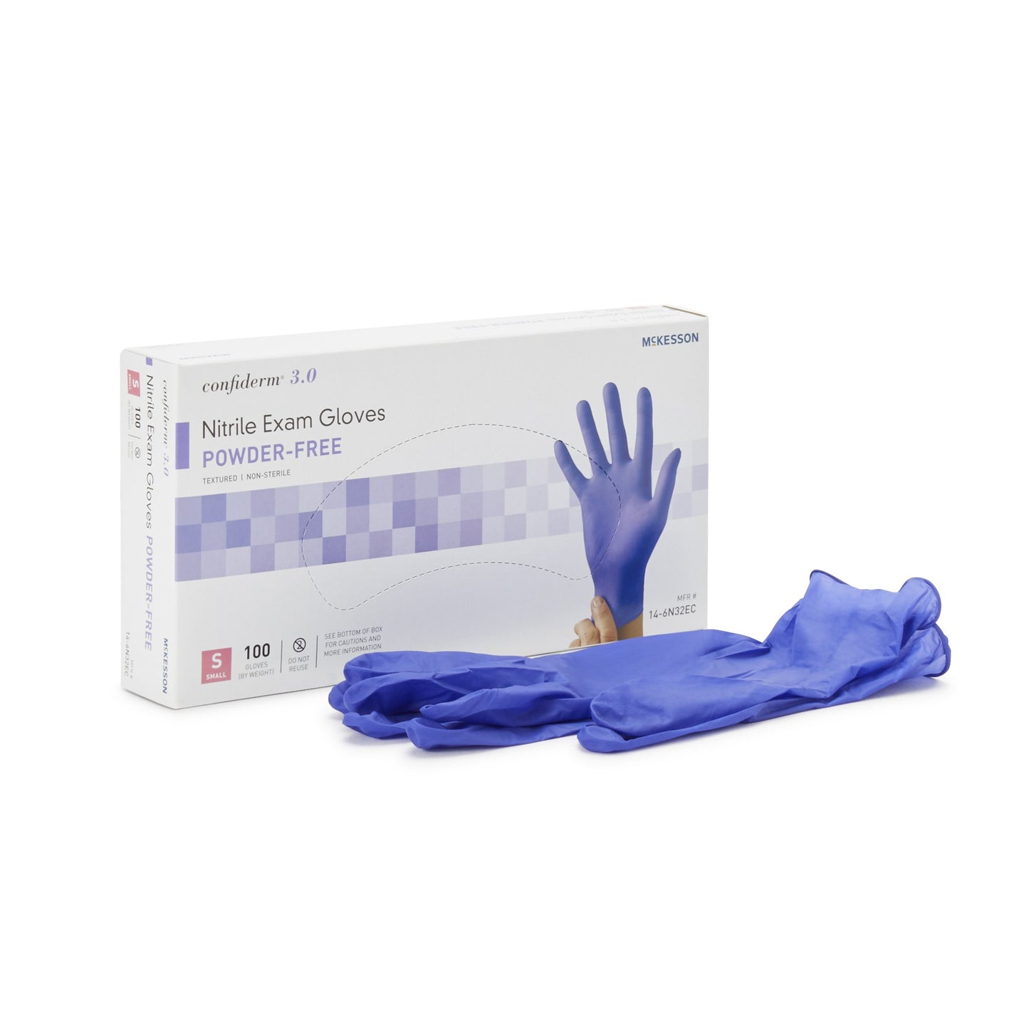 GLOVE, EXAM NTRL SM N/S 3.0 (100/BX 10BX/CS)