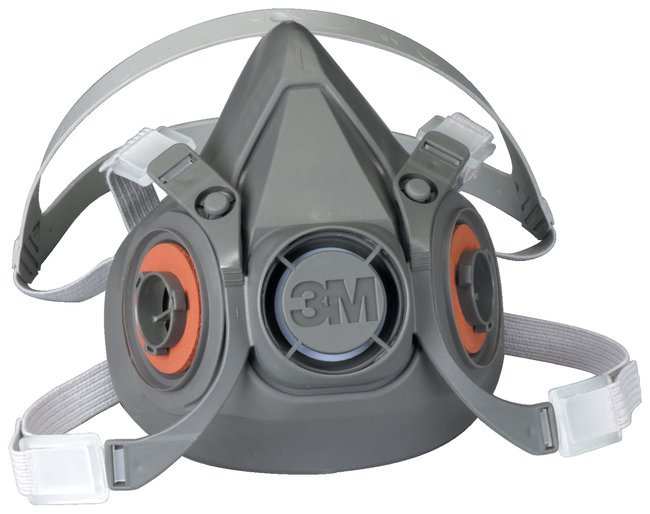 MASK, RESPIRATOR-RUSBL INDUST MED HALF-FACE (1/EA)