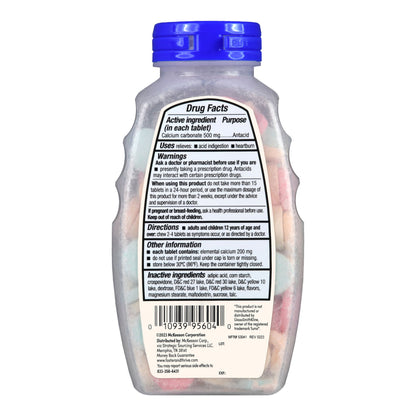 ANTACID, TAB CHEW FT CALCIUM ASTDFLAVOR 500MG (150/BT)