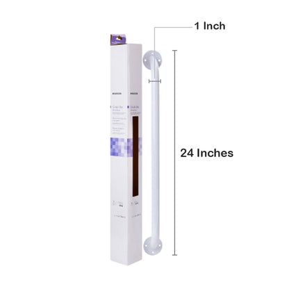BAR, GRAB MOUNT PDR COATED WHT24" (3/CS)