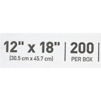 POUCH, SELF SEAL 12"X18" (200/BX 5BX/CS)