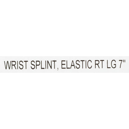 WRIST SPLINT, ELAS RT LG 7"