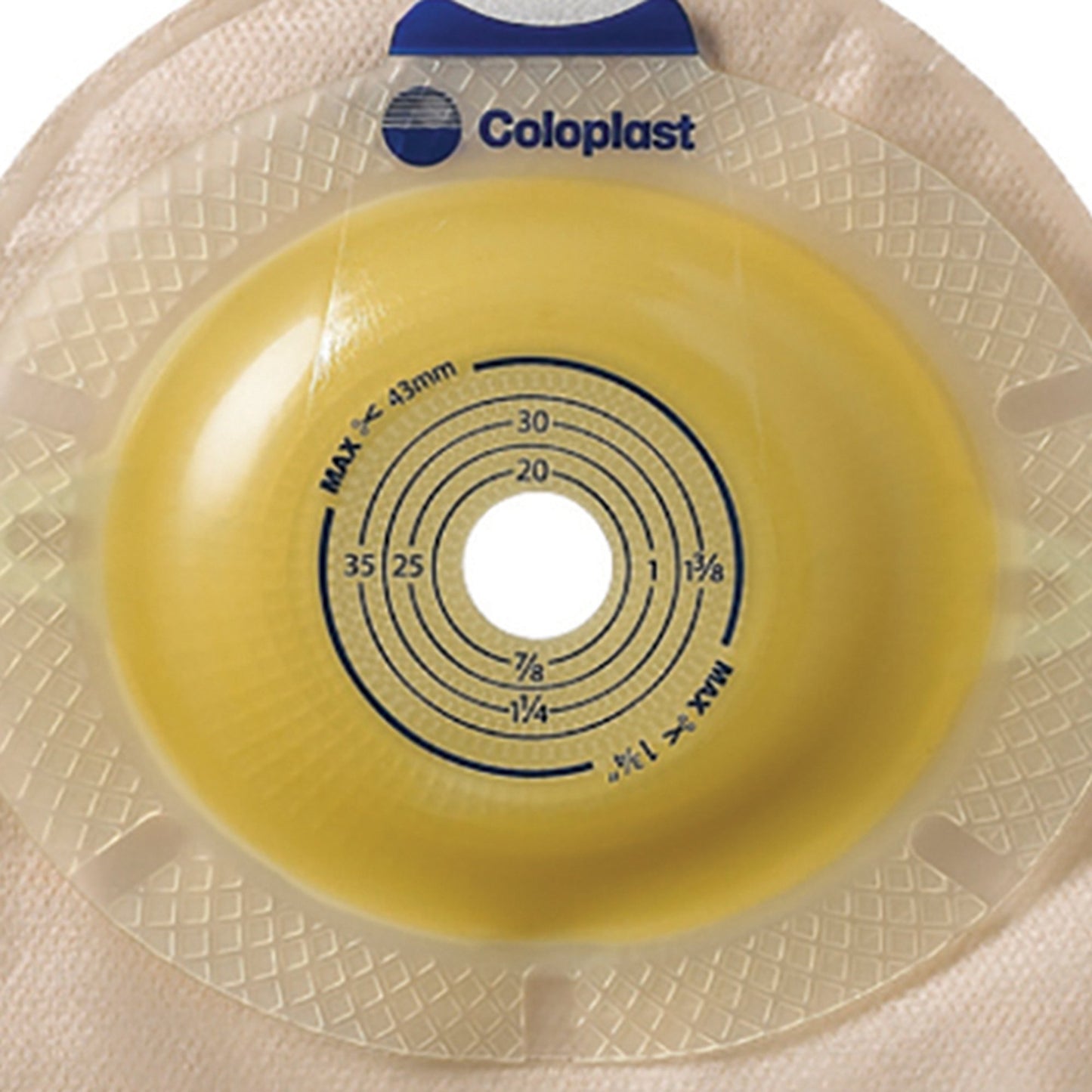 POUCH, SENSURA DRN 1PC WD CNVXLT 3/4-1 3/4" (10/B