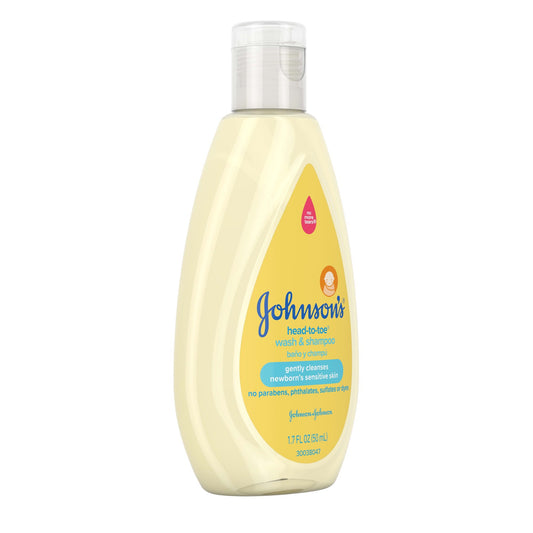 WASH & SHAMPOO, LOT BABY HEAD-TO-TOE 13.6OZ