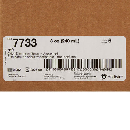 DEODORIZER, SPRAY UNSCNTD M9 8OZ (6/BX)