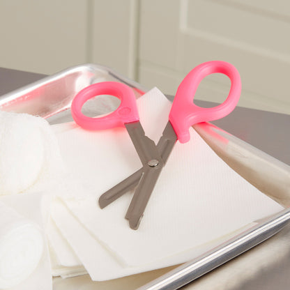 SCISSOR, PNK MEDICUT 7 1/4" (10/CS)