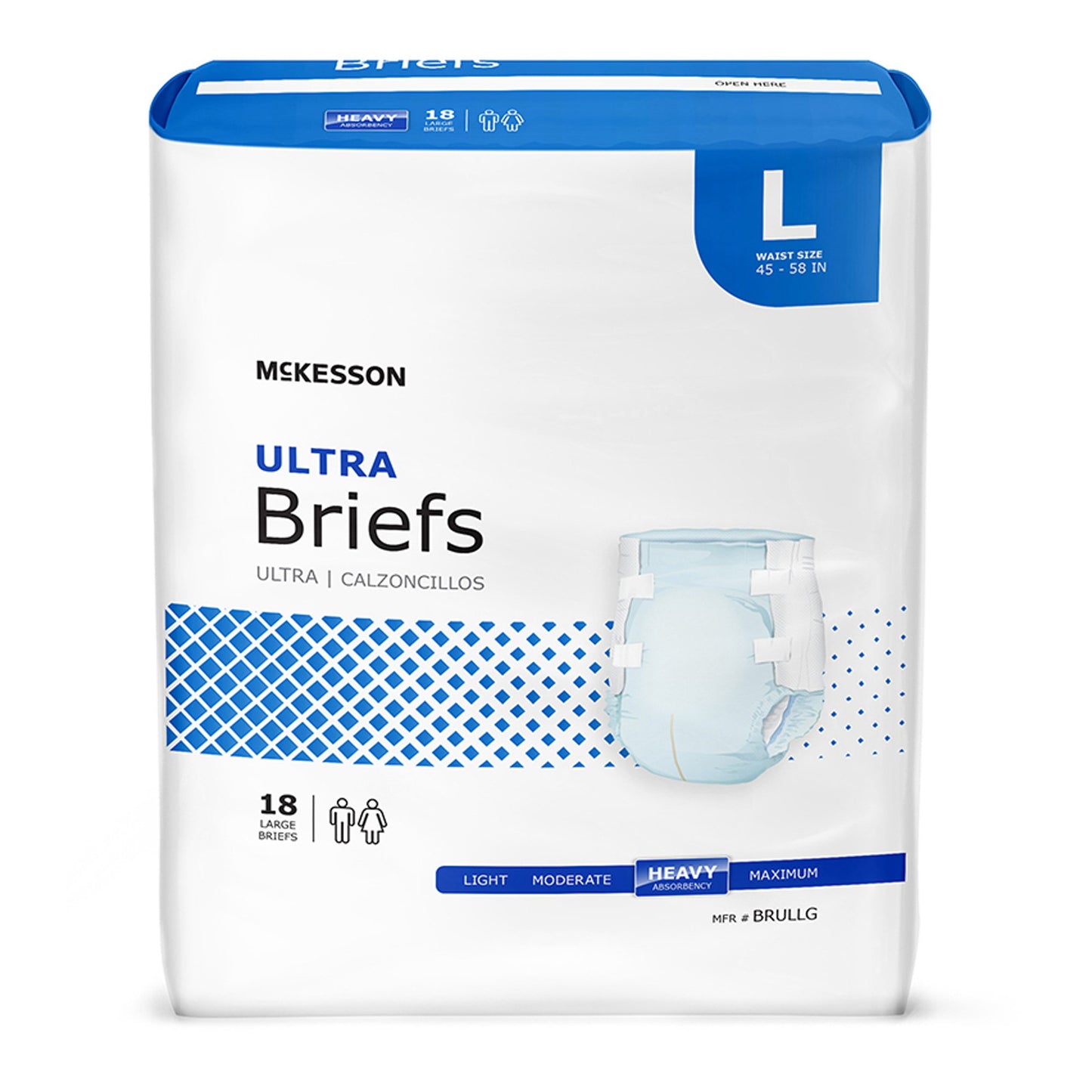 BRIEF, TAB CLSR ULTRA LG 45-58LG (18/BG 4/BG/CS)