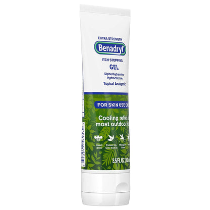 BENADRYL, GEL STOP ITCH 3.5OZ