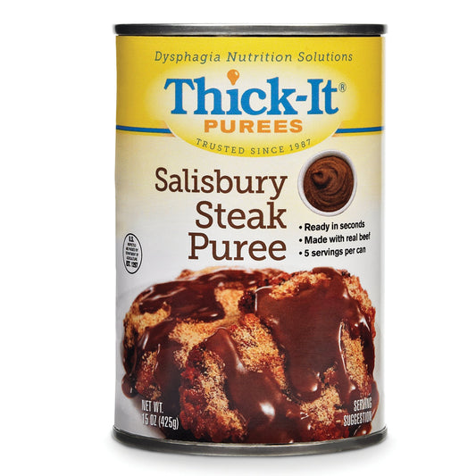 THICK-IT, PUREE SALISBURY STEAK 15OZ (12/CS)