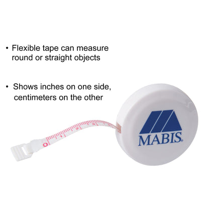 TAPE MEASURE, RETRACTABLE 1/4"X60" EA