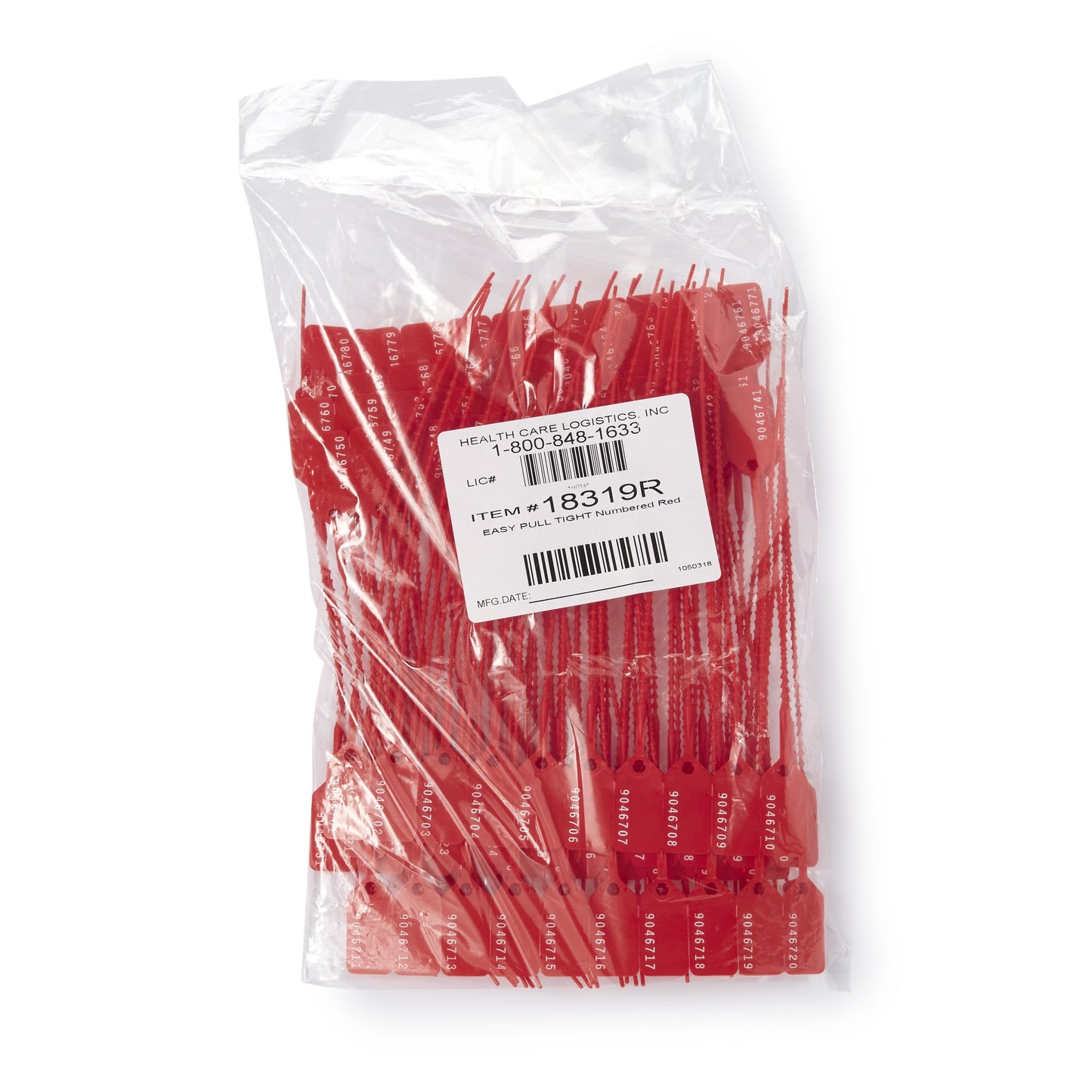 SEAL PULL TIGHT RED 100/BX