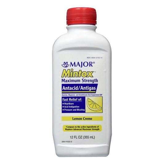 MINTOX XS, SUSP 400-400-40MG 12OZ