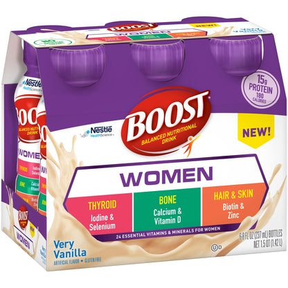 BOOST, CALORIE SMARTVERY VANILLA 8OZ (6/PK 4P/KCS)