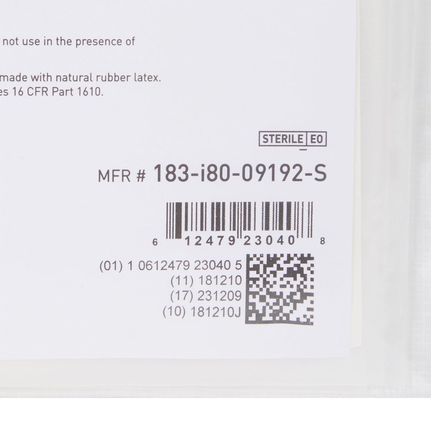 DRAPE, SURGICAL ORTHO IMPERVIOUS W/SPLIT 48"X52" (25/CS)