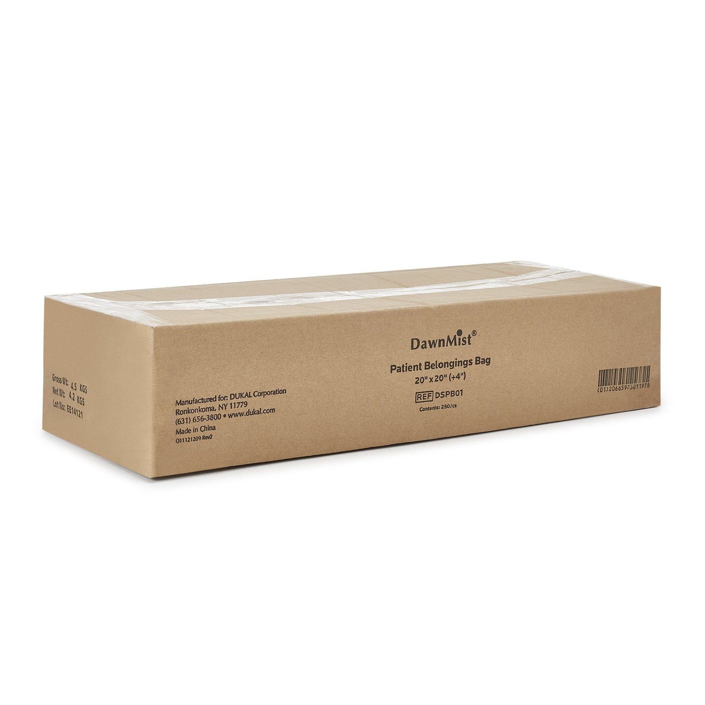 BAG, PATIENT DRWSTRNG 20"X20" WHT (250/CS)