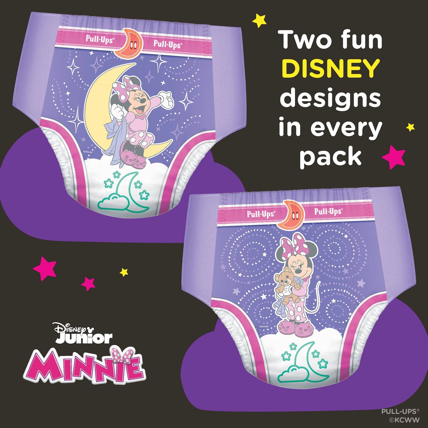 PANTS, PULL-UPS HUGGIES NIGHT TIME GIRLS 3T-4T (60EA/PK)