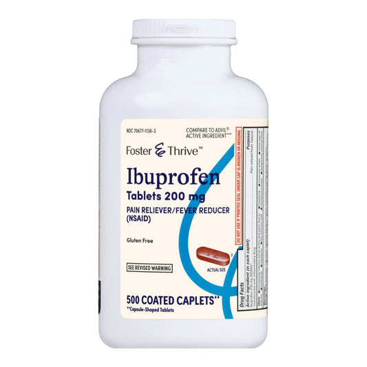IBUPROFEN, TAB FT SM 200MG (500/BT)