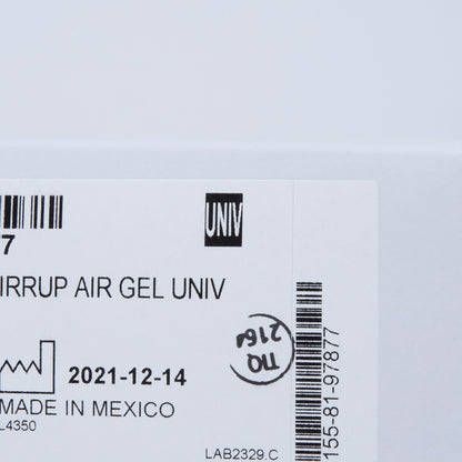 ANKLE BRACE, AIR STIRRUP GEL UNIVERSAL REG 10"