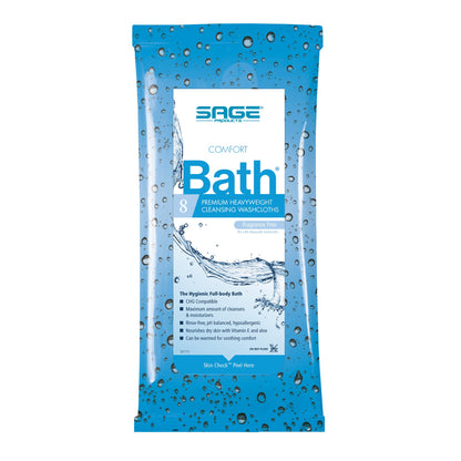 COMFORT BATH, FRAGRANCE FREE (44PK/CS)