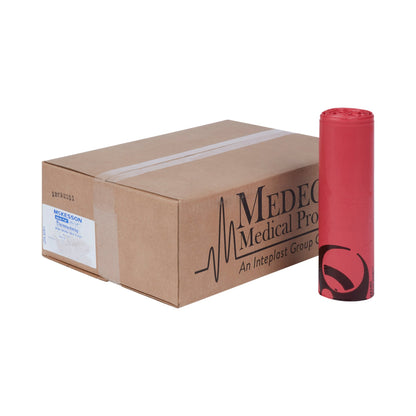 BAG, BIOHAZ HD SL RED 40X46 40-45GL 1.25MIL (150/CS)