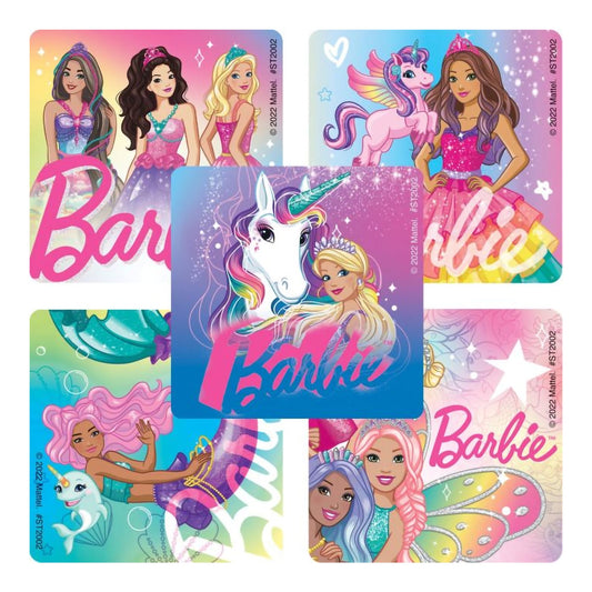 STICKER, BARBIE FANTASY 2 1/2"(100/RL)