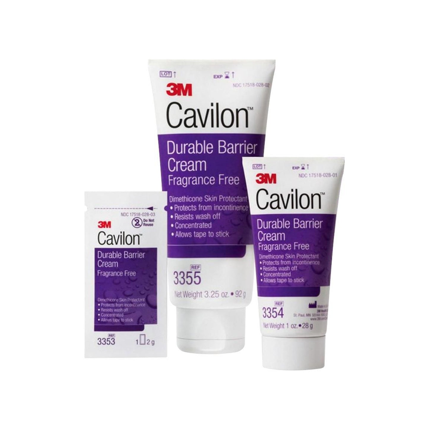 CREAM, BARRIER CAVILON 2GM (20/BX 12BX/CS) AME3M