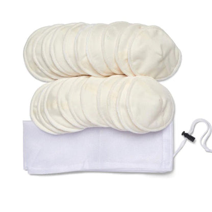 PAD, BREAST WASHABLE W/MESH BAG (20/PK)