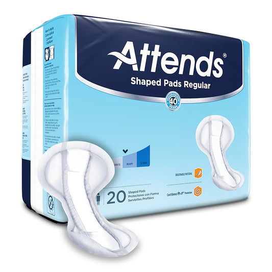 PAD, ATTENDS REGULAR SHAPED (20/PK 4PK/CS)