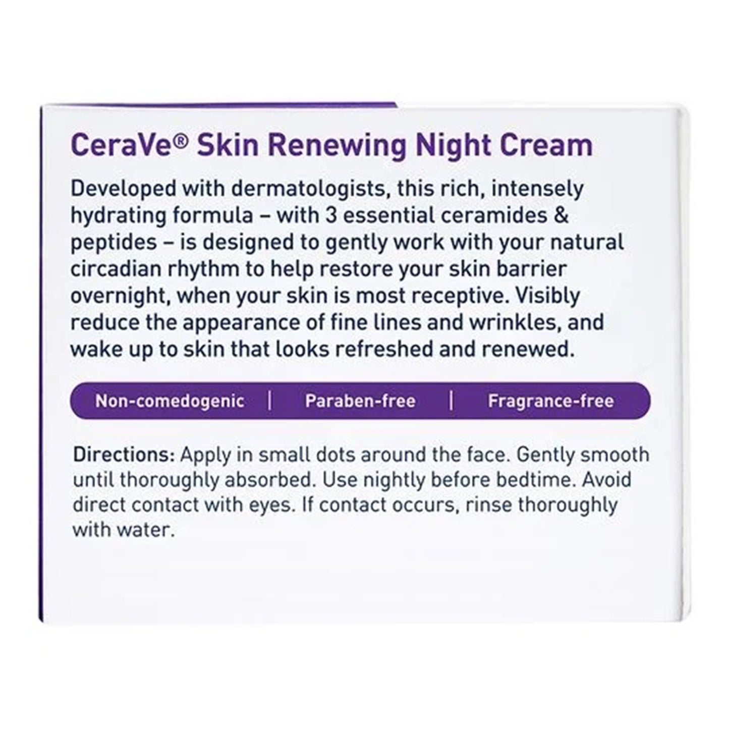CERAVE, SKIN RENEW NIGHT 1.7OZ