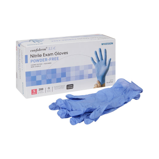 GLOVE, EXAM NTRL SM N/S CHEMO 3.5C (200/BX 10BX/CS)