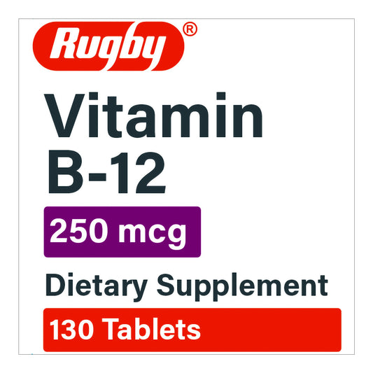 VITAMIN B-12, TAB 250MCG (130/BT)