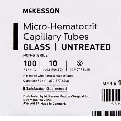 TUBE, CAPILLARY PLAIN BLU 75ULGLS (100/VL 10VL/BX)