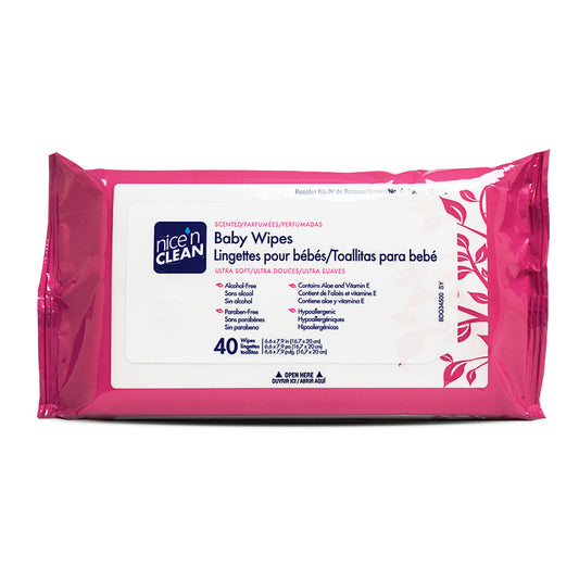 WIPE, BABY NICE&CLEAN SCNTD (40/BX)