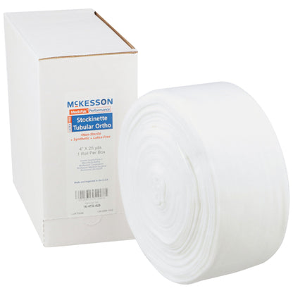 STOCKINETTE, TUBE POLY 4"X25YD(10RL/CS)