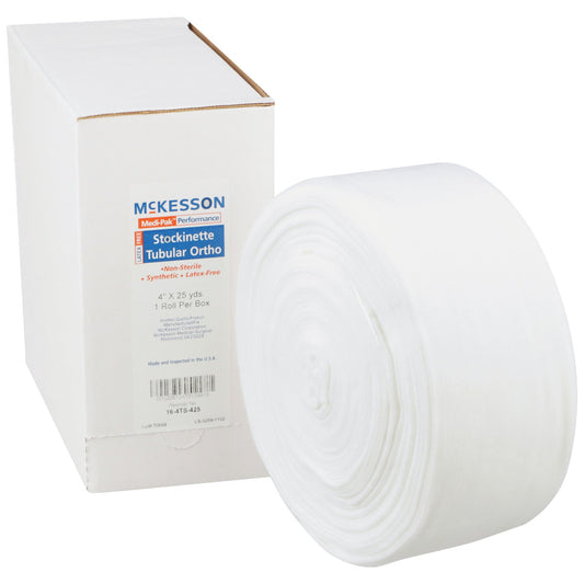STOCKINETTE, TUBE POLY 4"X25YD(10RL/CS)