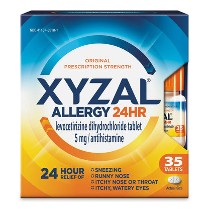 XYZAL, TAB 24HR (35/BT)