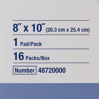 PAD, ABDN SORBALUX 8"X10" (16/BX 20BX/CS)
