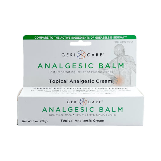 CREAM, ANALGESIC RUB GREASELESS 1OZ (6/CS)
