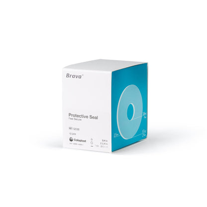 SEAL, F/OSTOMY POUCH BRAVA THIN 3/4"X2 1/4" (10/BX)
