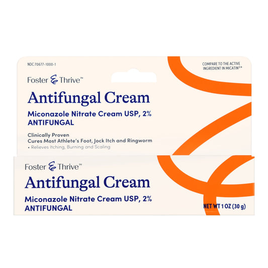 MICONAZOLE NITRATE, FOOT CRM ANTIFUNGAL FT 2% 1OZ