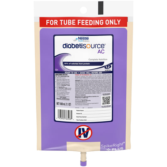 DIABETISOURCE AC, CLSD SYSTEM 1000ML (6/CS)