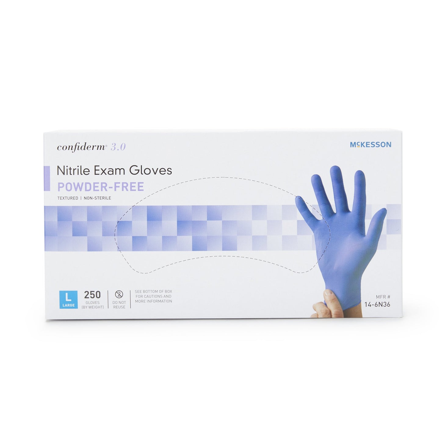 GLOVE, EXAM NTRL LG N/S 3.0 (250/BX 10BX/CS)